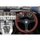 VOLANTE SPORTIVO SIMONI RACING TAMBAY LEGNO RAZZA NERA DIAMETRO 330 MM