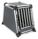 trasportino in alluminio per il trasporto di animali in auto: 55x90xh66 box cani